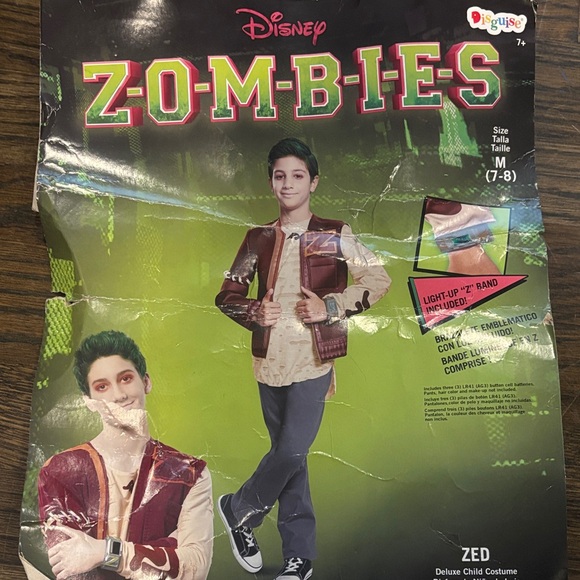 Disney Zombies Zed costume - Picture 2 of 4